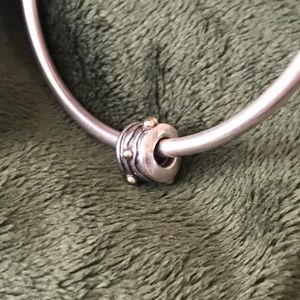 Pandora Retired Two-Tone Charm